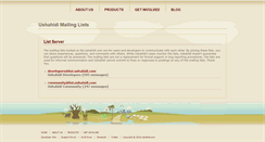 Desktop Screenshot of list.ushahidi.com